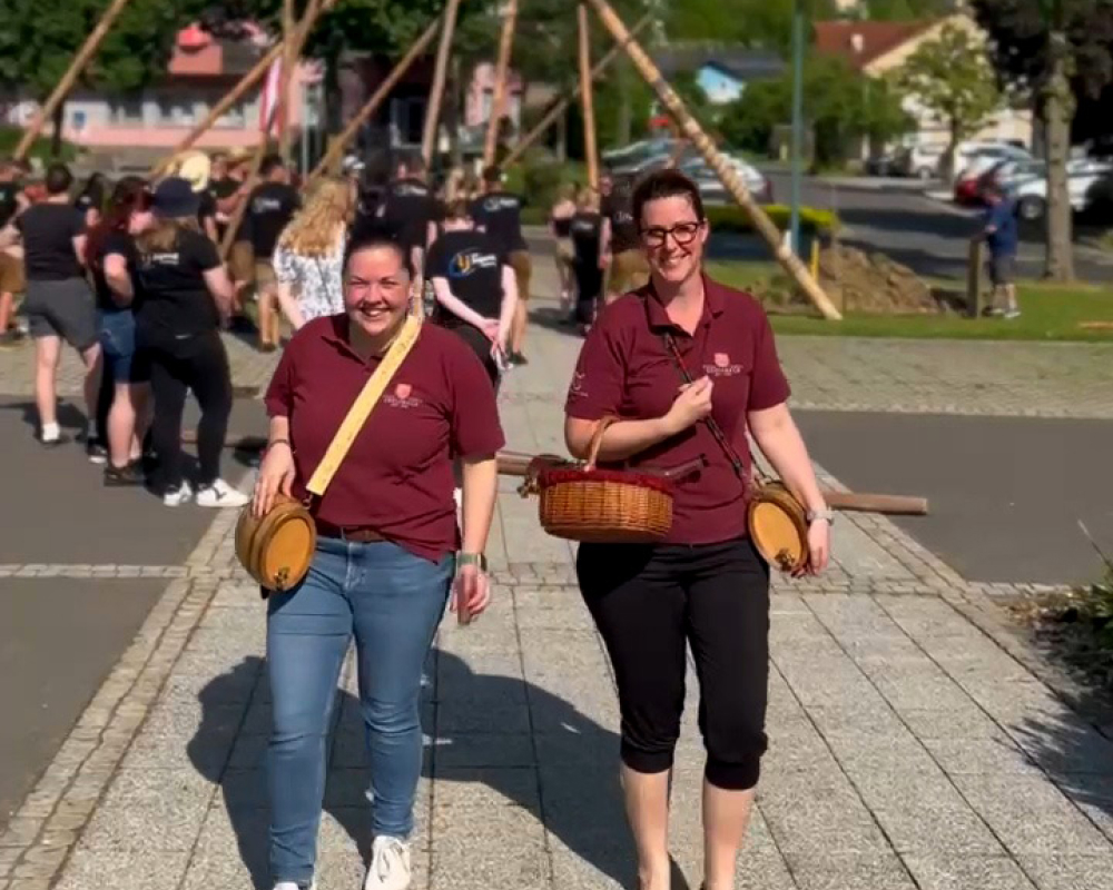Maibaumfest Musikverein Edelsbach und Landjugend
